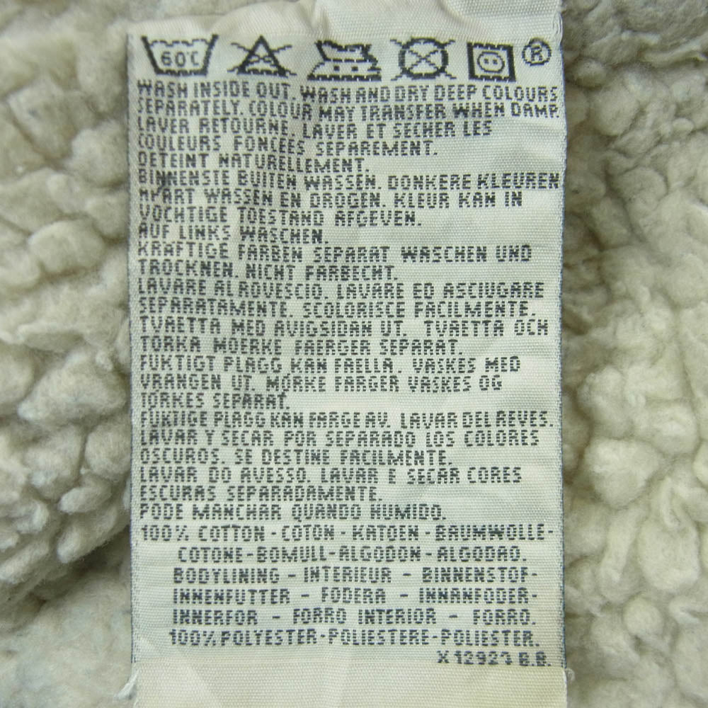 Levi's リーバイス 71500 デニム ジャケット ボア コーデュロイ トラッカージャケット デニムジャケット インディゴブルー系 M【中古】