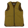 Barbour バブアー 222MLI0035 SL FUR LINER フロント ジップ ファー ライナー リバーシブル ボア ベスト ブラウン系 カーキ系 38【中古】