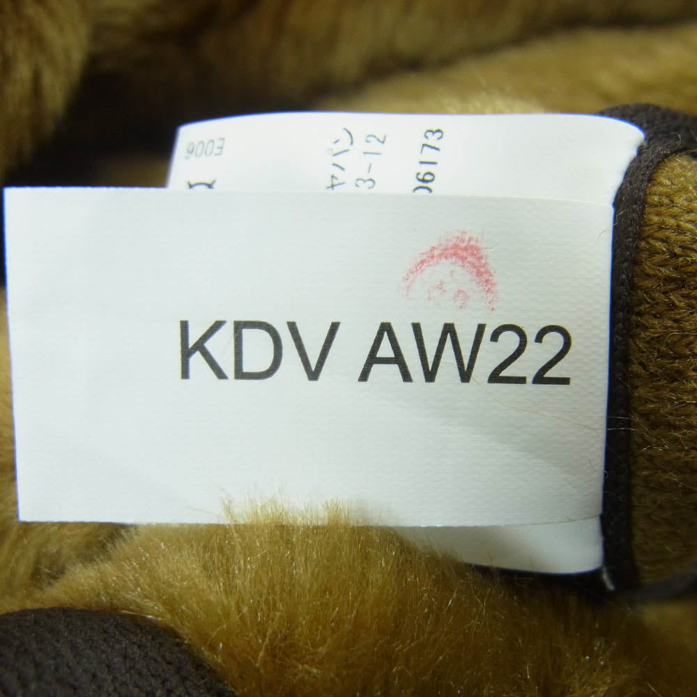 Barbour バブアー 222MLI0035 SL FUR LINER フロント ジップ ファー ライナー リバーシブル ボア ベスト ブラウン系 カーキ系 38【中古】