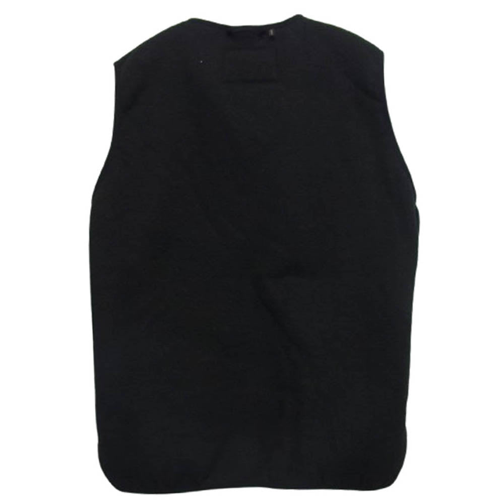 Barbour バブアー 232MLI0035 フロントジップ ファー ライナーベスト ブラック ブラック系 38【中古】