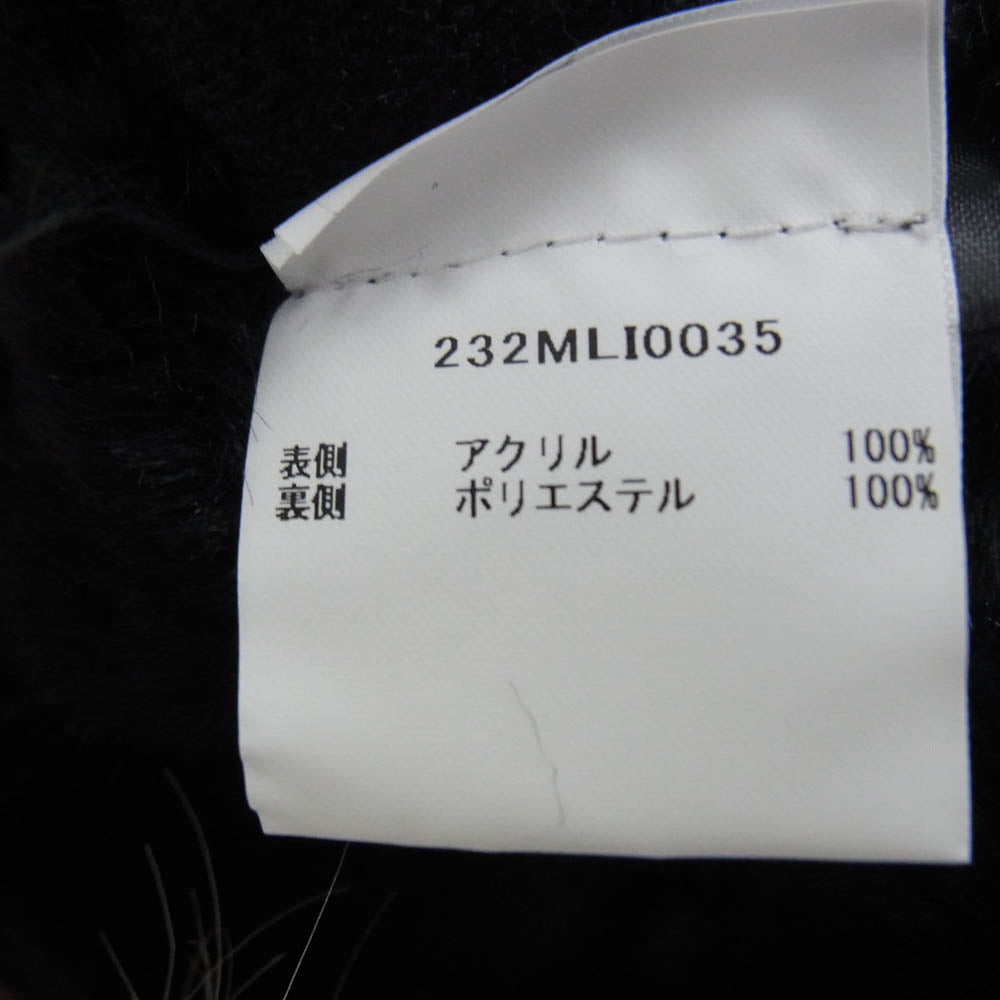 Barbour バブアー 232MLI0035 フロントジップ ファー ライナーベスト ブラック ブラック系 38【中古】