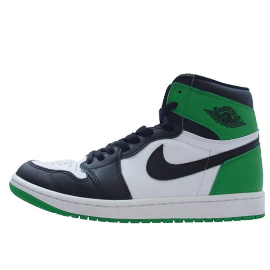 NIKE ナイキ DZ5485-031 Air Jordan 1 Retro High OG Celtics Black and Lucky Green エアジョーダン1 レトロ ハイ セルティックス ブラック アンド ラッキーグリーン スニーカー グリーン系 ブラック系 ホワイト系 28【中古】