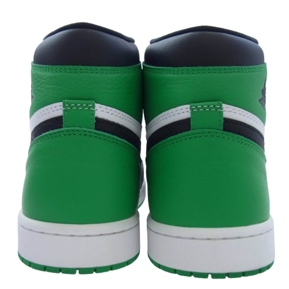 NIKE ナイキ DZ5485-031 Air Jordan 1 Retro High OG Celtics Black and Lucky Green エアジョーダン1 レトロ ハイ セルティックス ブラック アンド ラッキーグリーン スニーカー グリーン系 ブラック系 ホワイト系 28【中古】