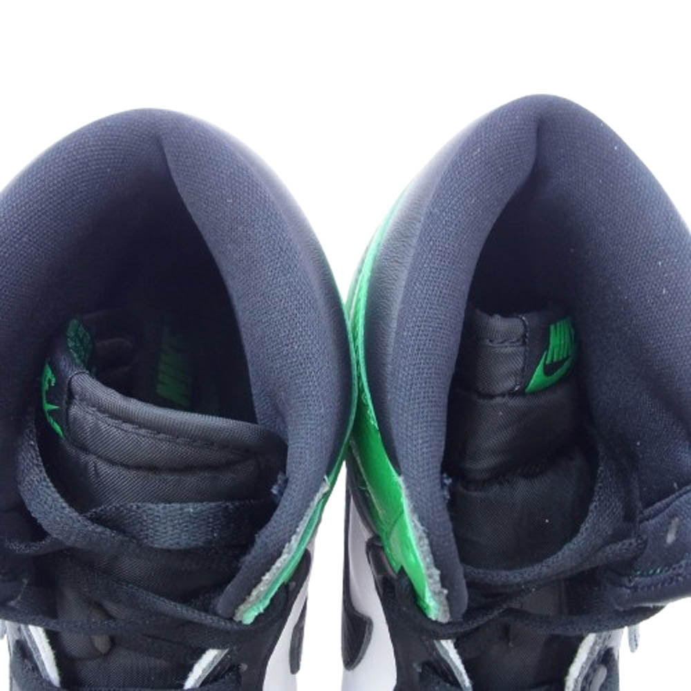 NIKE ナイキ DZ5485-031 Air Jordan 1 Retro High OG Celtics Black and Lucky Green エアジョーダン1 レトロ ハイ セルティックス ブラック アンド ラッキーグリーン スニーカー グリーン系 ブラック系 ホワイト系 28【中古】