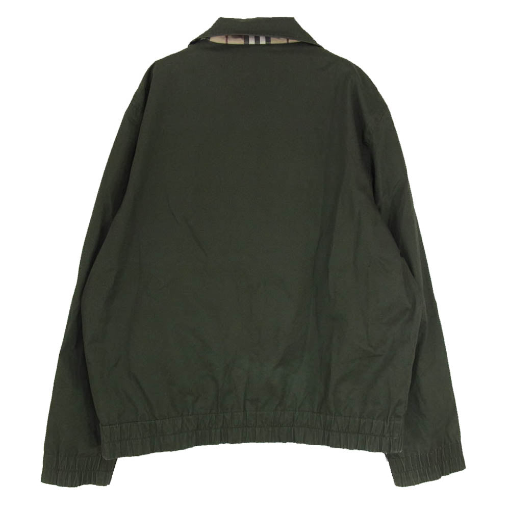 BURBERRY バーバリー 裏地ノバチェック スウィングトップ ジャケット カーキ系 S【中古】