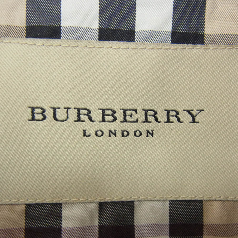 BURBERRY バーバリー 裏地ノバチェック スウィングトップ ジャケット カーキ系 S【中古】