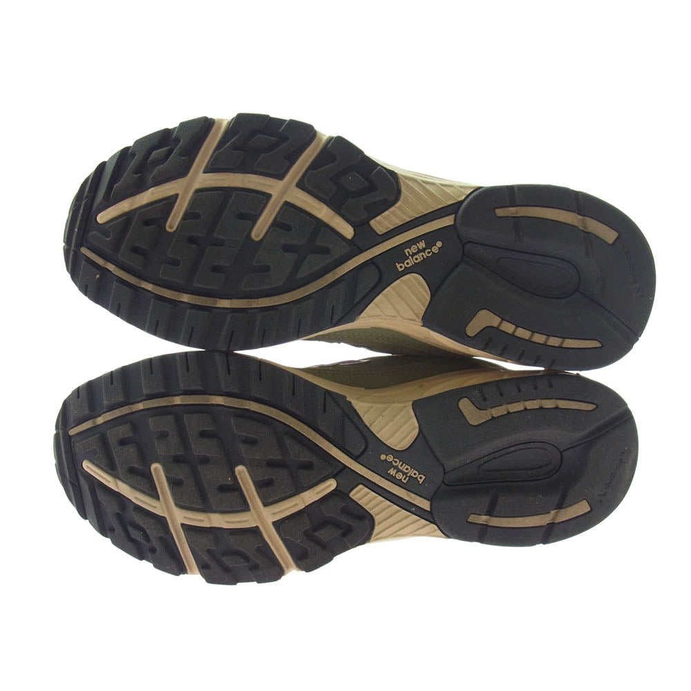 NEW BALANCE ニューバランス U993OL ローカットスニーカー カーキ系 27.5cm【中古】