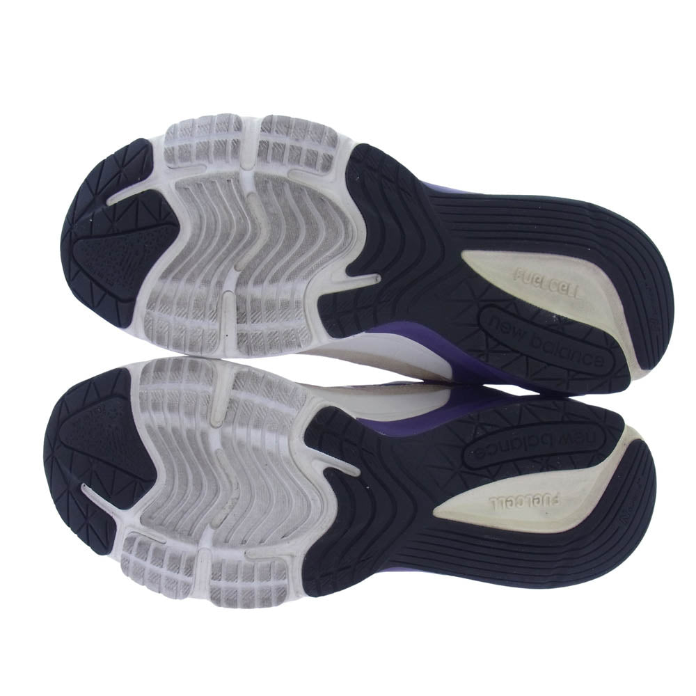 NEW BALANCE ニューバランス U990TD6 ローカット スニーカー ベージュ系 パープル系 27cm【中古】