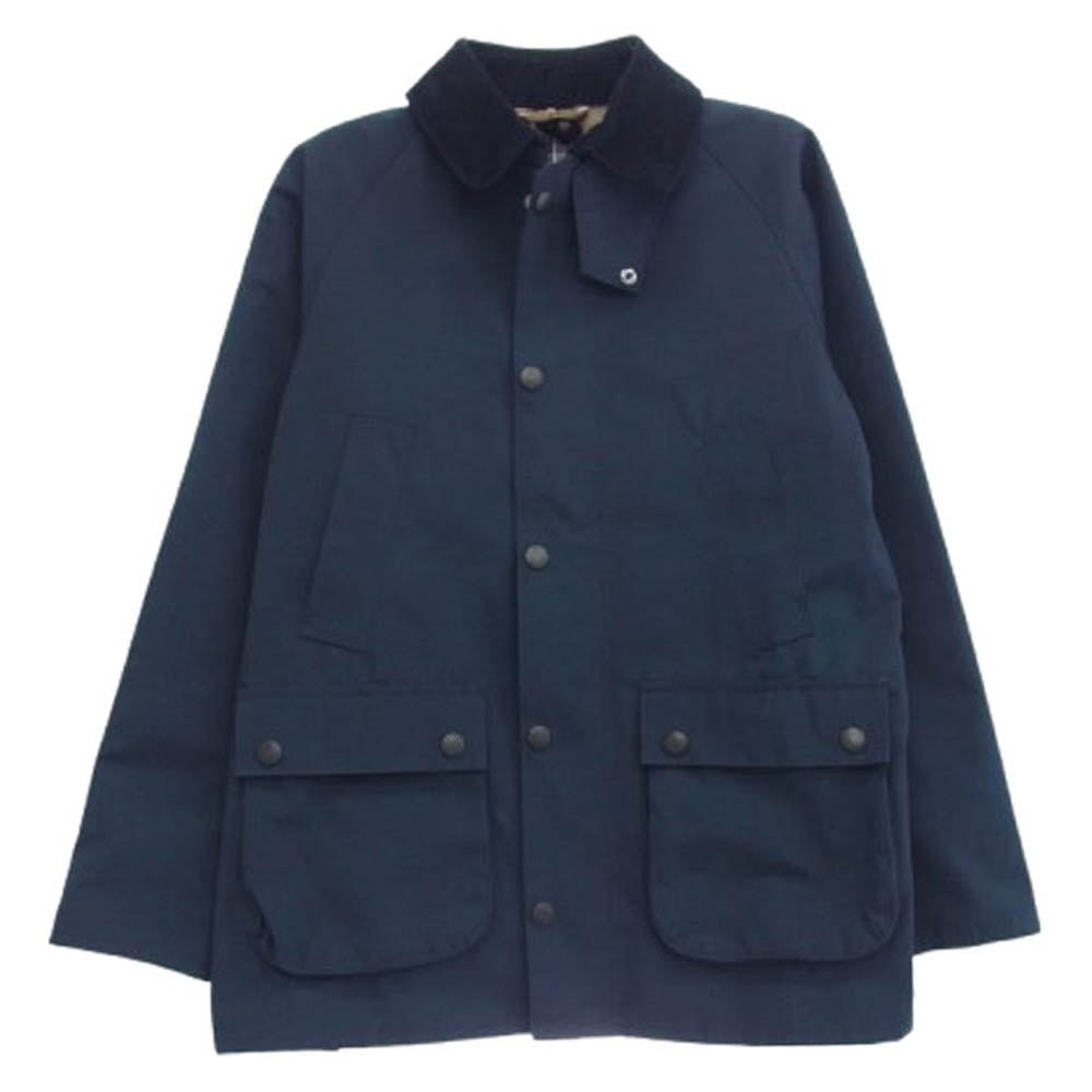 Barbour バブアー 222MCA0784 BEDALE SL２L スリムビデイル ジャケット 撥水 ノンオイル ネイビー系 38【中古】
