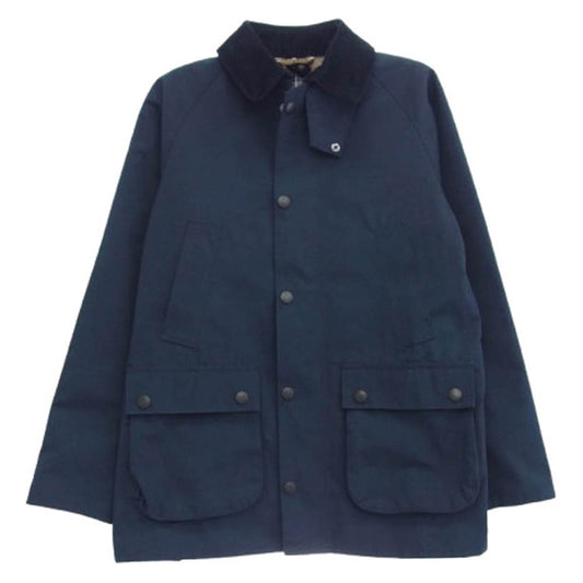 Barbour バブアー 222MCA0784 BEDALE SL２L スリムビデイル ジャケット 撥水 ノンオイル ネイビー系 38【中古】