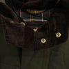 Barbour バブアー 23AW × BARACUTA バラクータ Clayton Wax ヘビーウェイト フーデッド ワックスジャケット オイルドジャケット カーキ系 M【中古】
