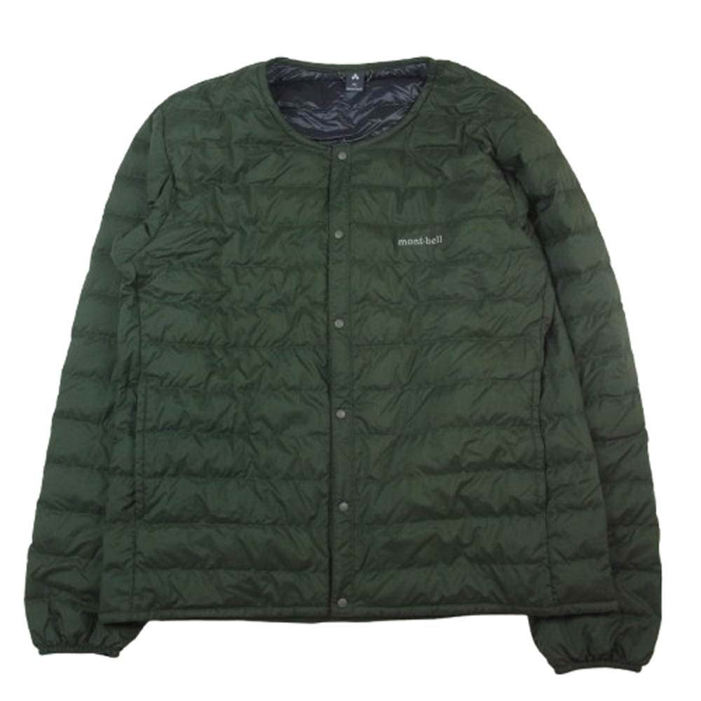 mont-bell モンベル 1101666 スペリオ ラウンドネック ダウンジャケット カーキ系 XL【美品】【中古】