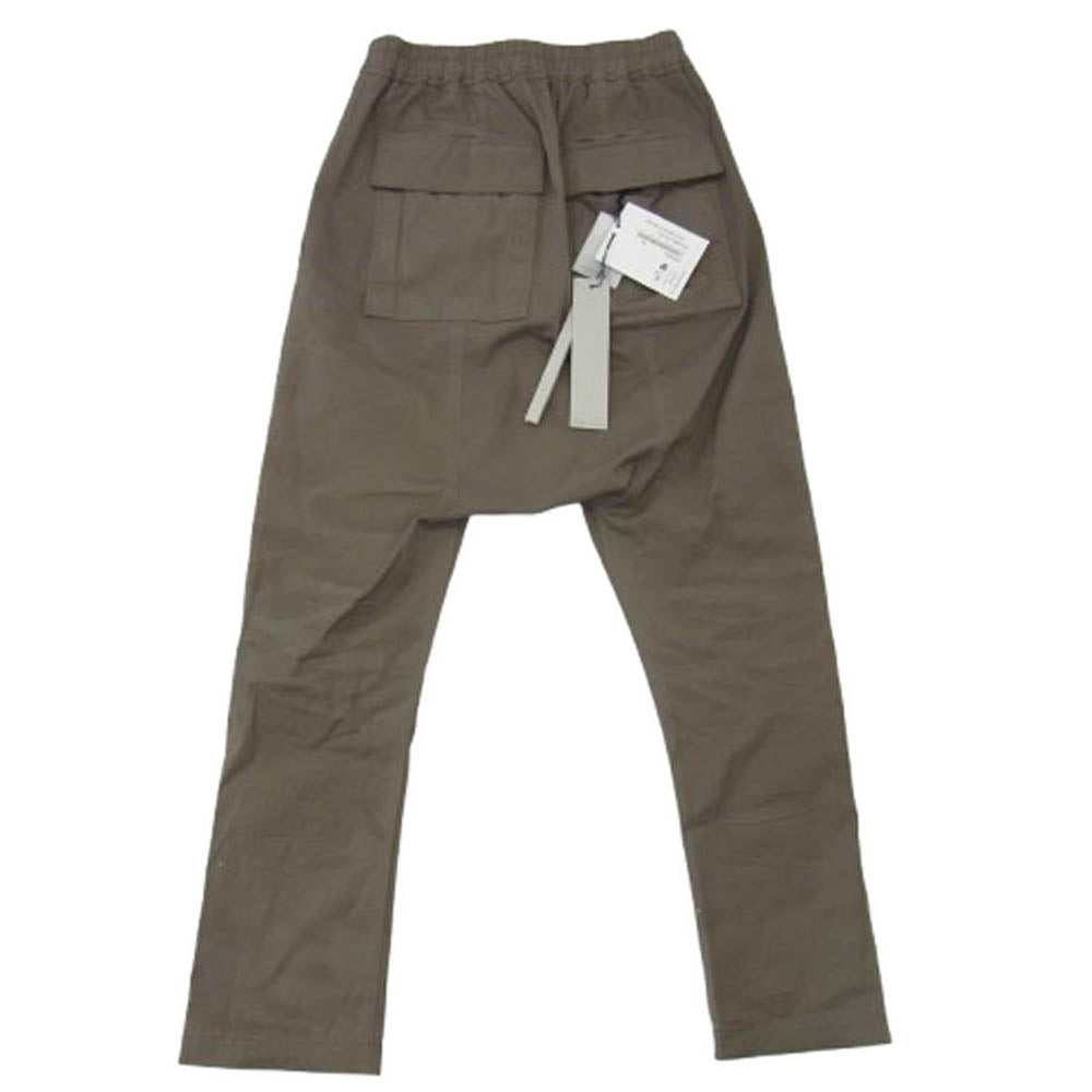 Rick Owens リックオウエンス 25SS RR01E5380-TE Drawstring Long Pants TE素材 ドローストリング ロング サルエル パンツ ブラウン系 46【中古】