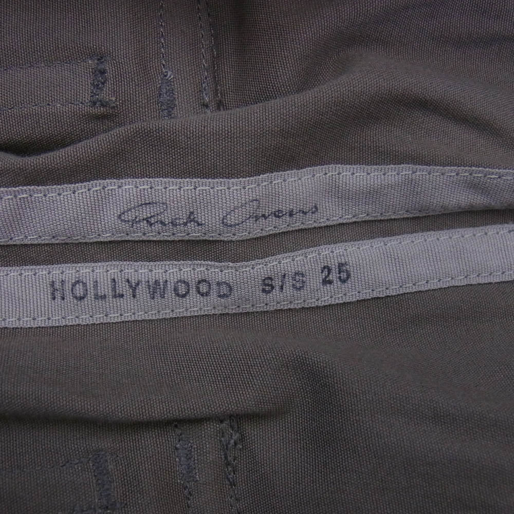 Rick Owens リックオウエンス 25SS RR01E5380-TE Drawstring Long Pants TE素材 ドローストリング ロング サルエル パンツ ブラウン系 46【中古】