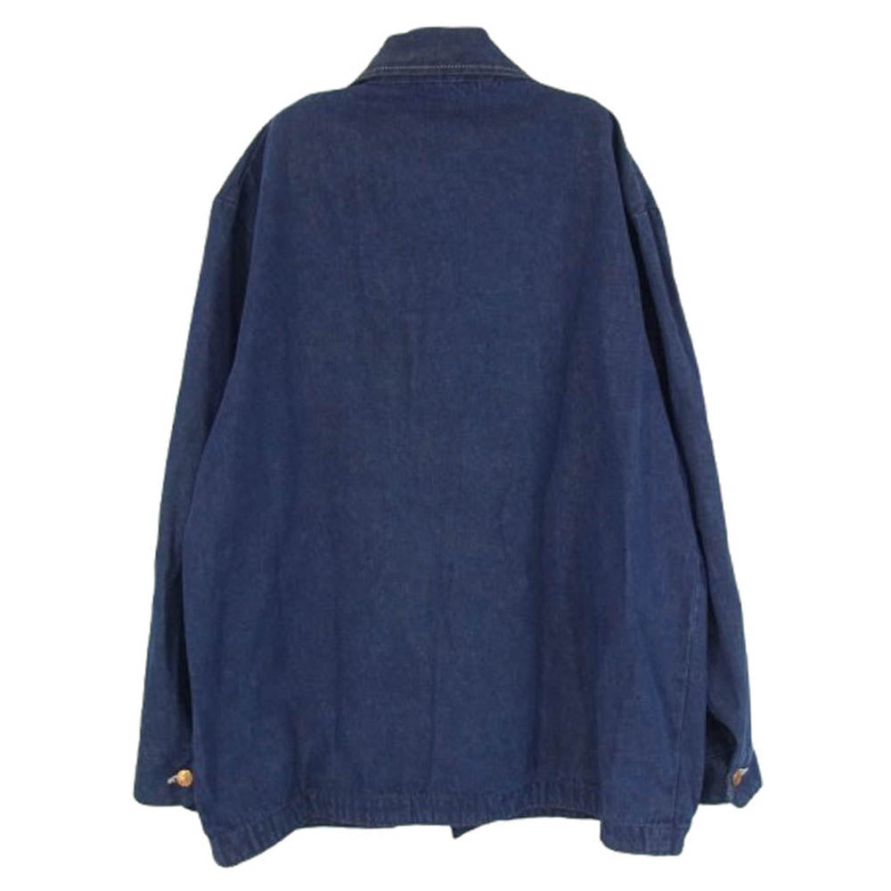 ブルーベル 70s デニム カバーオール ジャケット インディゴブルー系 40【中古】
