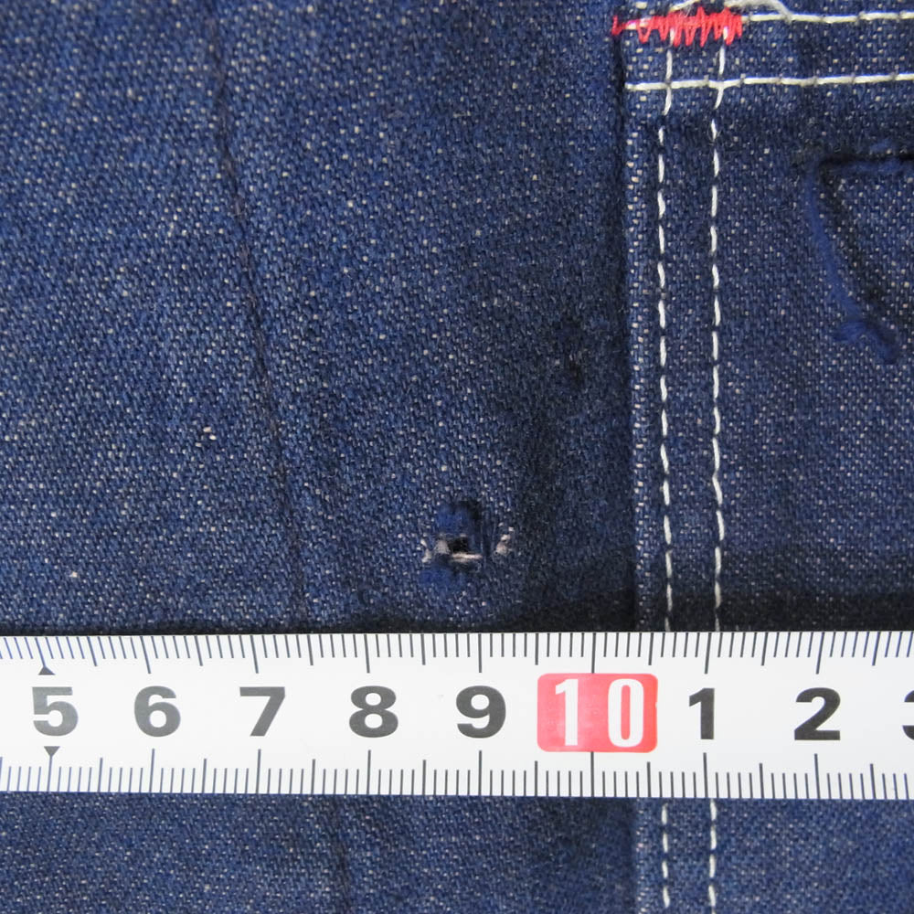 ブルーベル 70s デニム カバーオール ジャケット インディゴブルー系 40【中古】