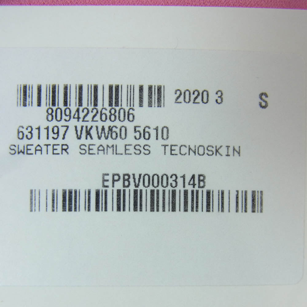 BOTTEGAVENETA ボッテガヴェネタ 20AW 631197 VKW60 ハイネック ニット イタリア製 ピンク系 S【美品】【中古】