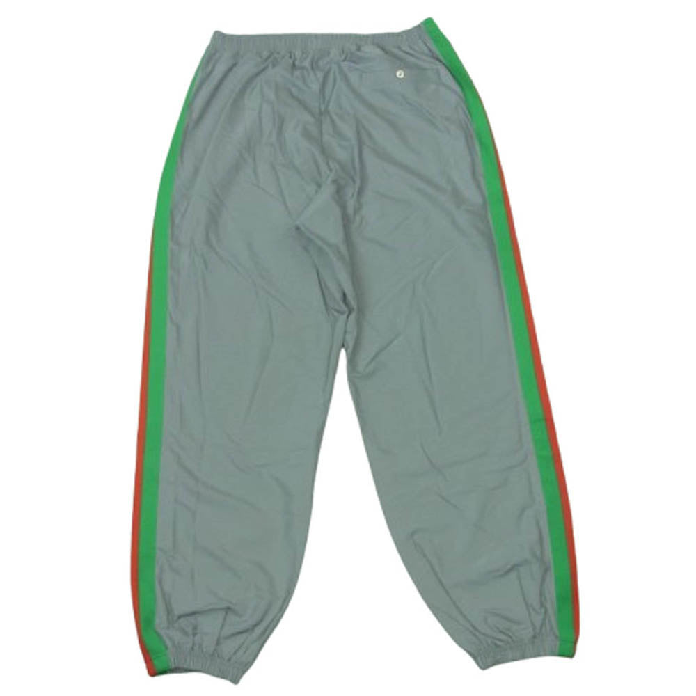 GUCCI グッチ 587386 XJBN7 Reflective Track Pants リフレクティブ トラック パンツ グレー系 L【中古】