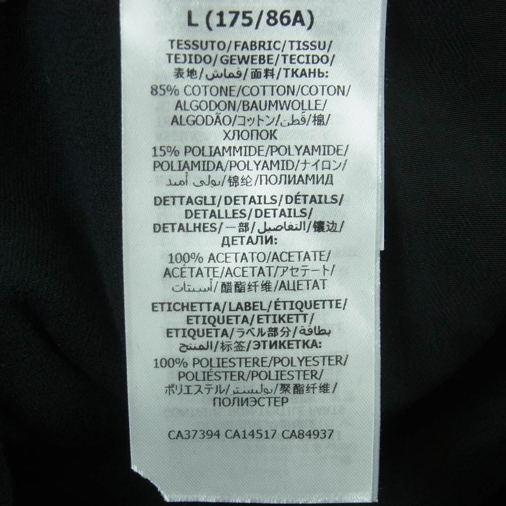 GUCCI グッチ 595535 XJBTF サイドライン ベロア ジョガー トラック パンツ イタリア製 ブラック系 L【美品】【中古】