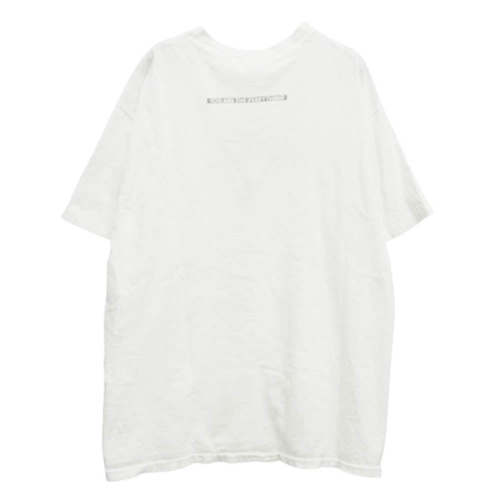 ヴィンテージ 90s USA製 R.E.M GREEN バンド Tシャツ hanes ホワイト系 XL【中古】
