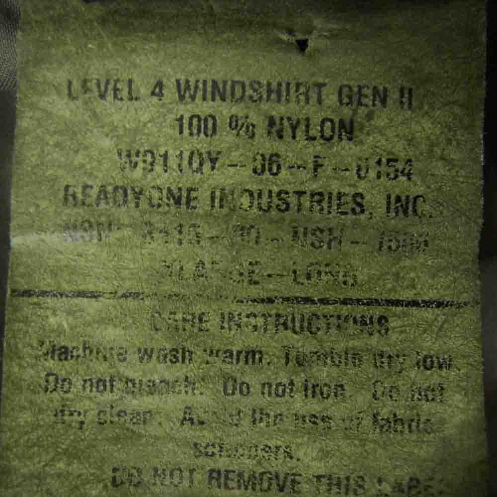 patagonia パタゴニア MARS LEVEL4 WINDSHIRT GEN2 ウィンドシャツ ナイロンジャケット カーキ系 LARGE-LONG【中古】