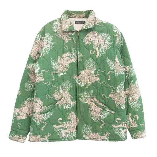 LOST CONTROL ロストコントロール L22A3-4016 Tiger&Dragon Vietnamase JK タイガー ドラゴン キルティング ベトジャン グリーン系 4【中古】