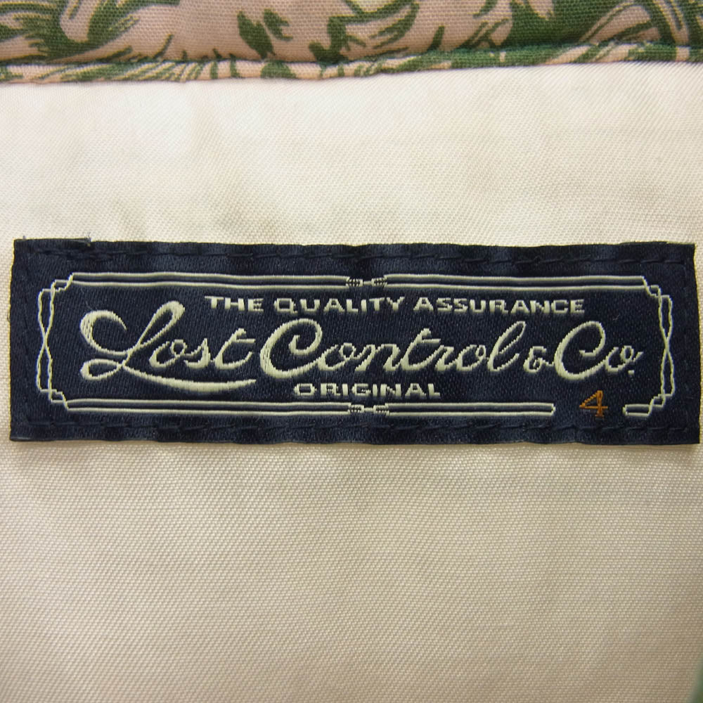 LOST CONTROL ロストコントロール L22A3-4016 Tiger&Dragon Vietnamase JK タイガー ドラゴン キルティング ベトジャン グリーン系 4【中古】