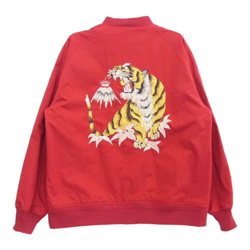 GERUGA ゲルガ GR-J-159B TIGER & DRAGON SOUVENIR JACKET スーベニア ジャケット レッド系 5【中古】