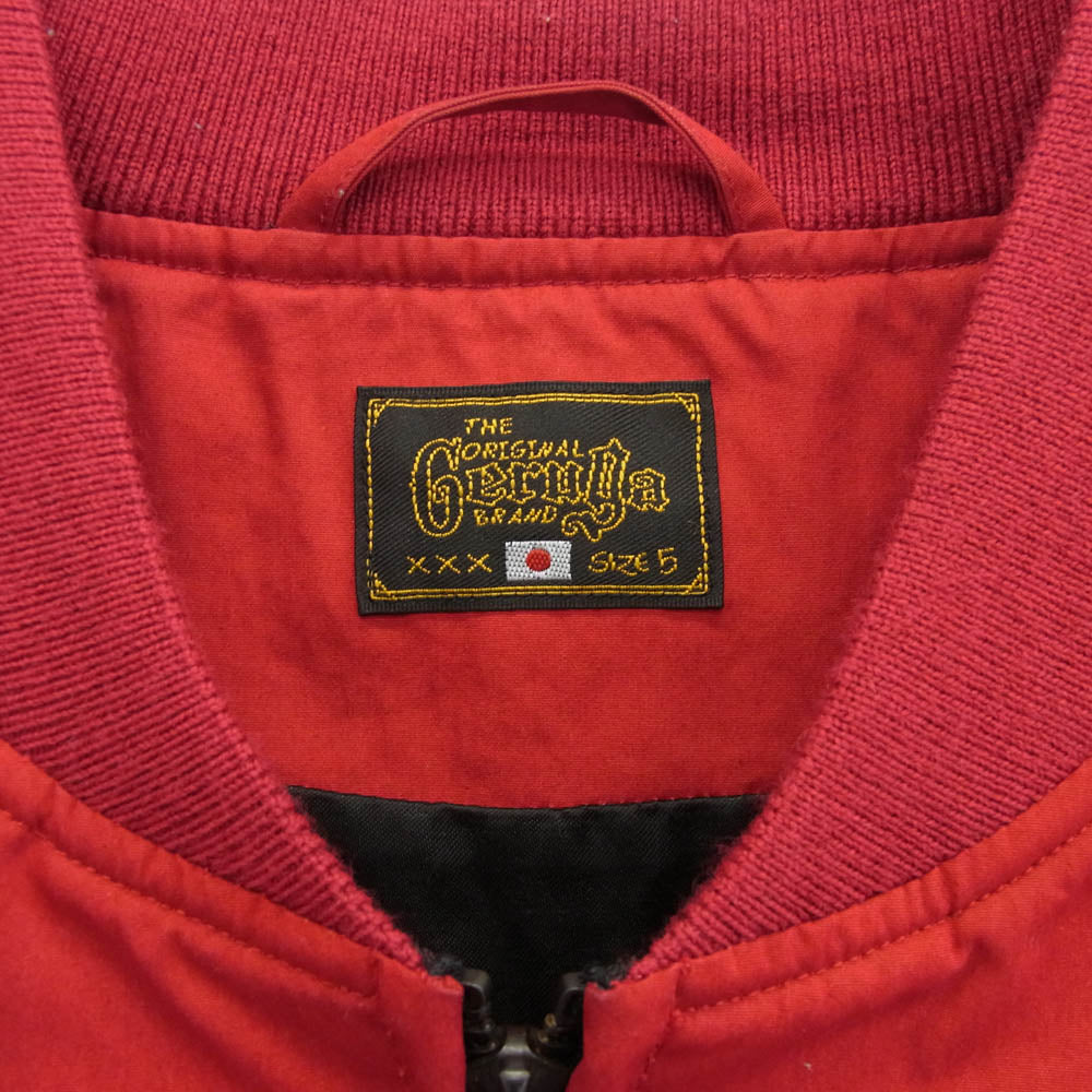 GERUGA ゲルガ GR-J-159B TIGER & DRAGON SOUVENIR JACKET スーベニア ジャケット レッド系 5【中古】