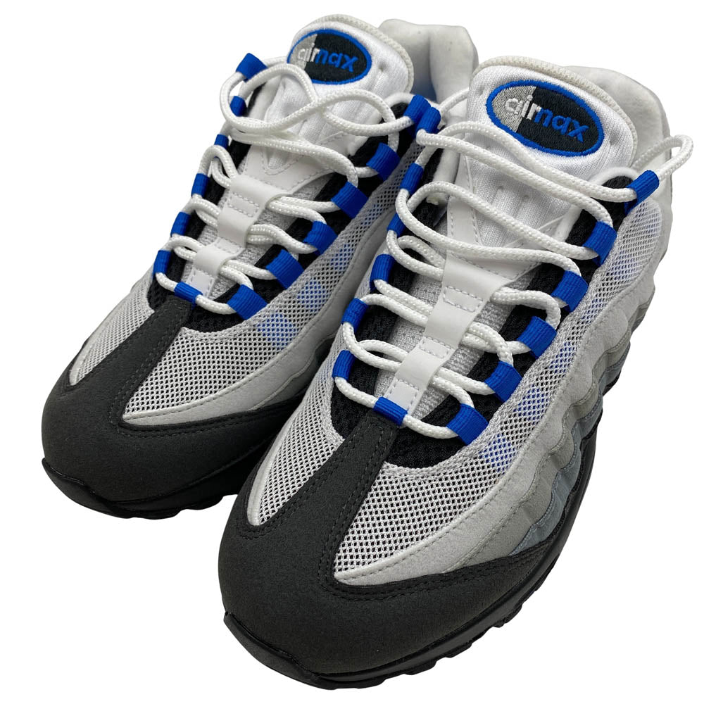 NIKE ナイキ IM7410-100 Air Max 95 OG Big Bubble Cool Grey Blue Spark エアマックス95 OG ビッグバブル スニーカー グレー系 25.5cm【美品】【中古】