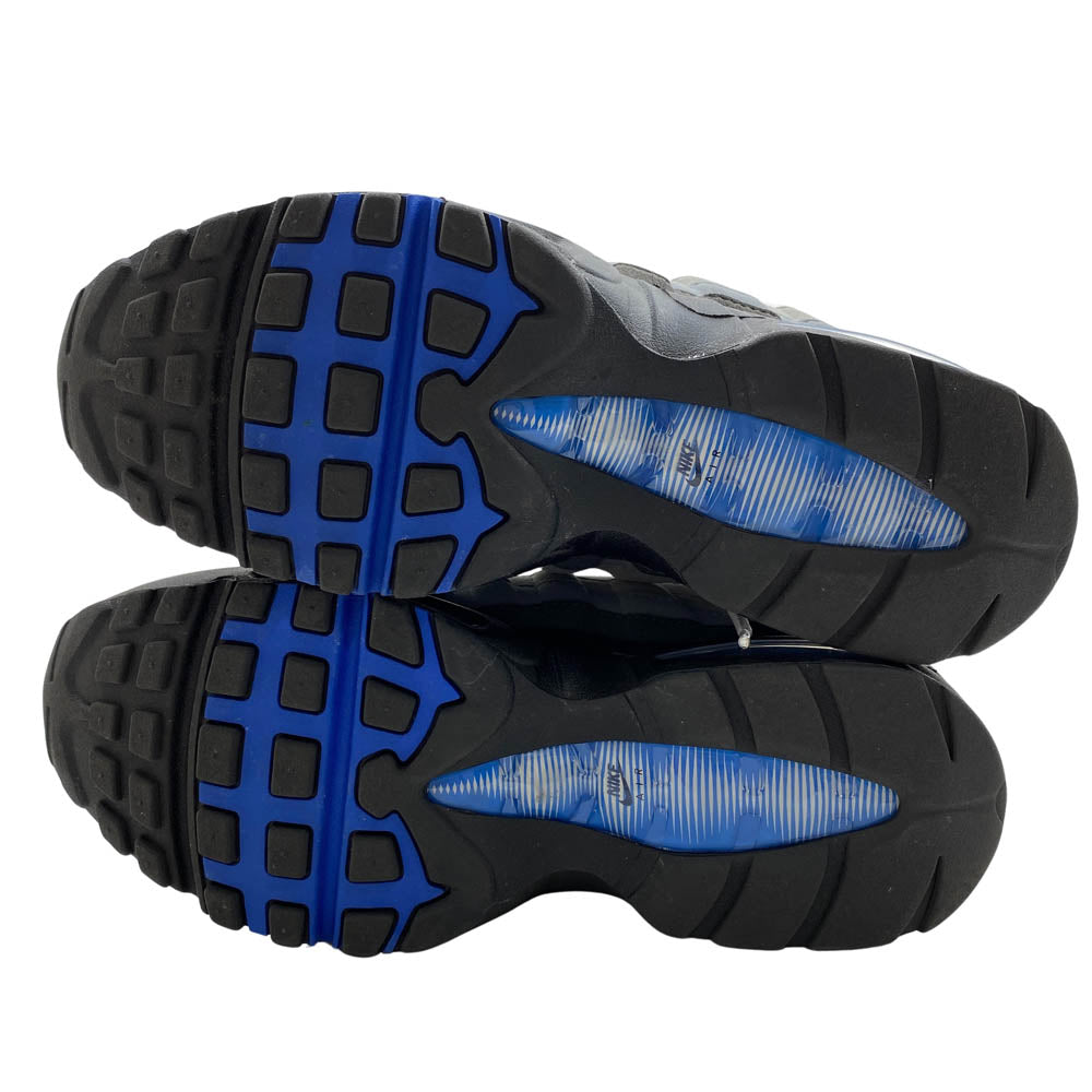 NIKE ナイキ IM7410-100 Air Max 95 OG Big Bubble Cool Grey Blue Spark エアマックス95 OG ビッグバブル スニーカー グレー系 25.5cm【美品】【中古】