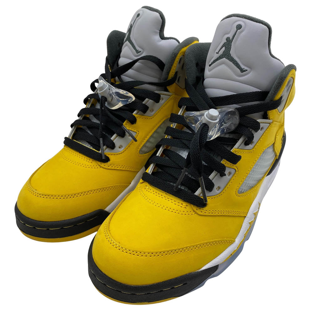 NIKE ナイキ IO3372-700 Air Jordan 5 Retro Tokyo 23 エアジョーダン5 レトロ トーキョー23 ハイカット スニーカー　 イエロー系 25.5cm【中古】