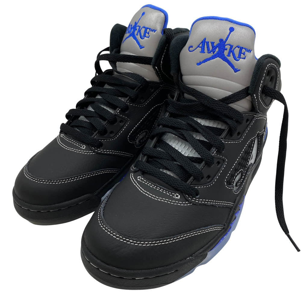 NIKE ナイキ DV4982-004 × Awake NY アウェイクニューヨーク ir Jordan 5 Retro OG エアジョーダン5 レトロ OG ローカット スニーカー ブラック系 25.5cm【新古品】【未使用】【中古】