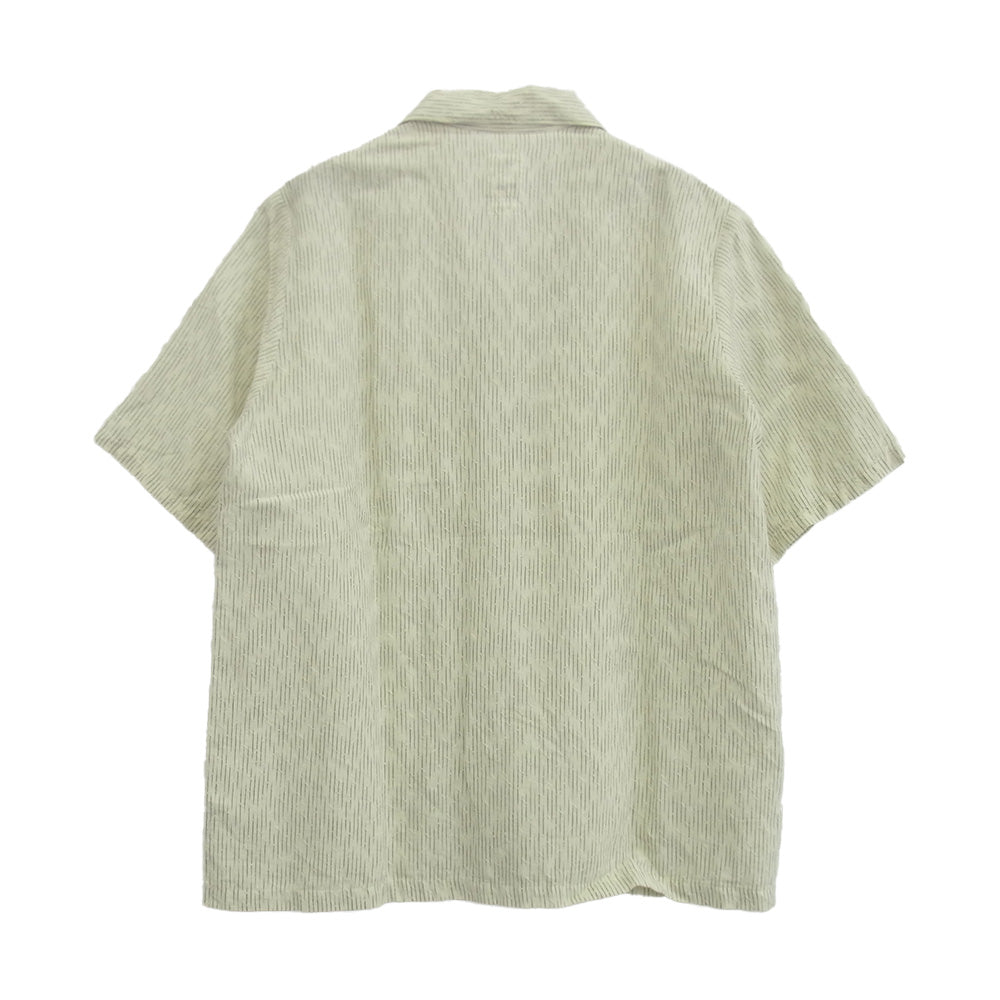 VISVIM ビズビム 0119105011027 ELLERY SHIRT S/S IVORY エラリー シャツ ショートスリーブ オープンカラー 半袖 シャツ ホワイト系 3【中古】