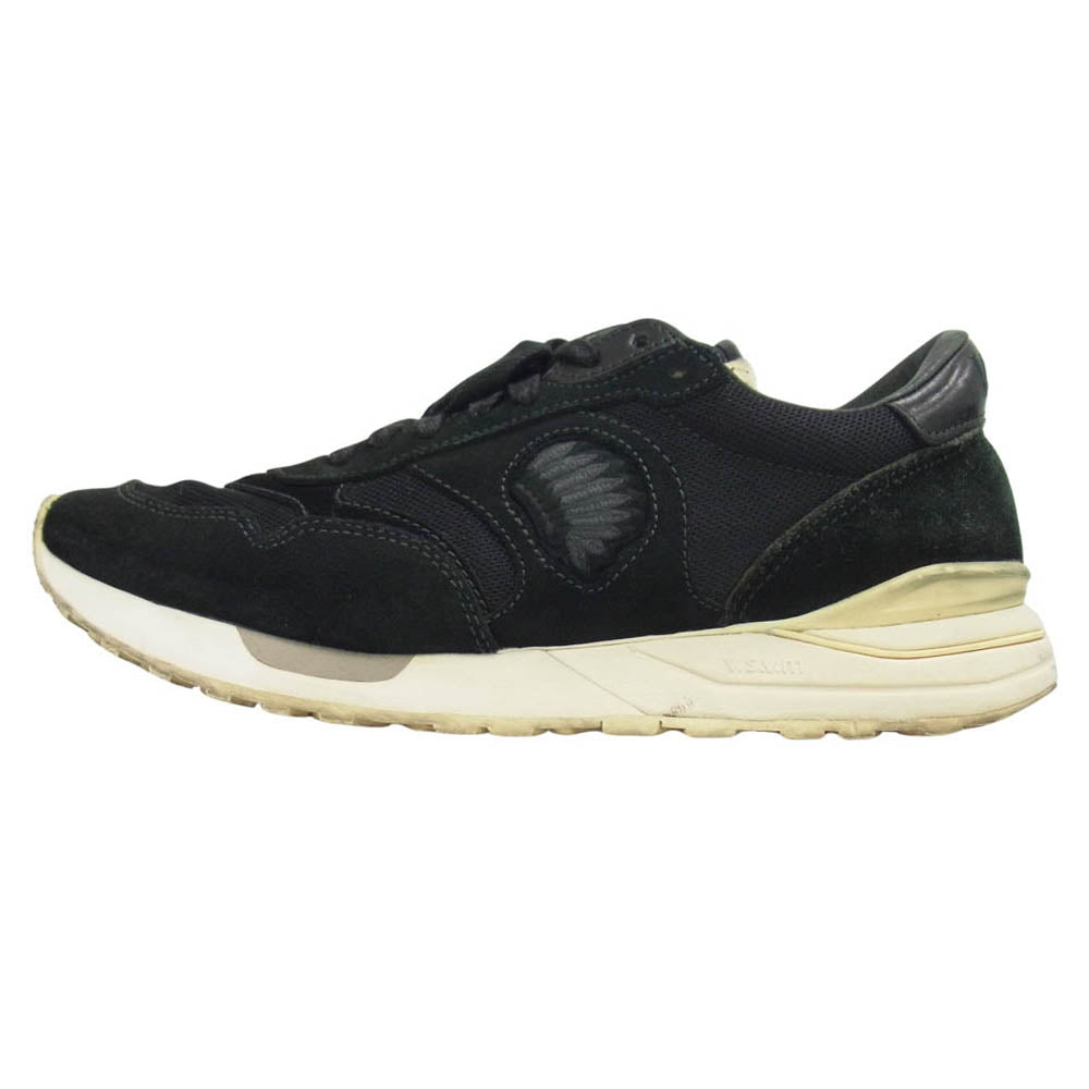 VISVIM ビズビム 0119201001006 ROLAND JOGGER ローランドジョガースウェード ローカット スニーカー ブラック系 12【中古】