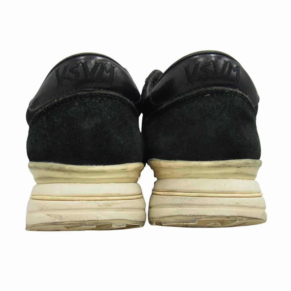 VISVIM ビズビム 0119201001006 ROLAND JOGGER ローランドジョガースウェード ローカット スニーカー ブラック系 12【中古】