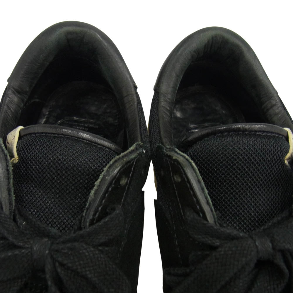 VISVIM ビズビム 0119201001006 ROLAND JOGGER ローランドジョガースウェード ローカット スニーカー ブラック系 12【中古】