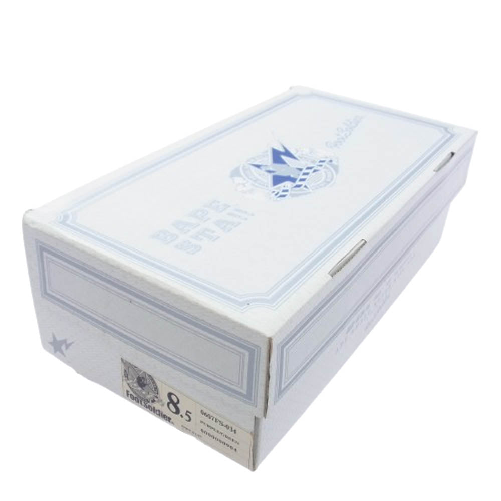 A BATHING APE アベイシングエイプ 0607FS-034 【鑑賞用】 BAPE STA Low ベイプスター ローカット スニーカー ピンク系 26.5cm【中古】