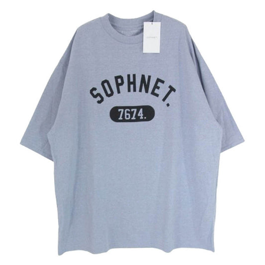 SOPHNET. ソフネット 24SS SOPH-242060 7674. BAGGY TEE 半袖 Tシャツ ブルー系 XL【極上美品】【中古】