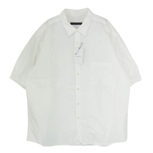 SOPHNET. ソフネット 24SS SOPH-240028 REGULAR COLLAR S/S SHIRT レギュラーカラー 半袖 シャツ ホワイト系 XL【中古】