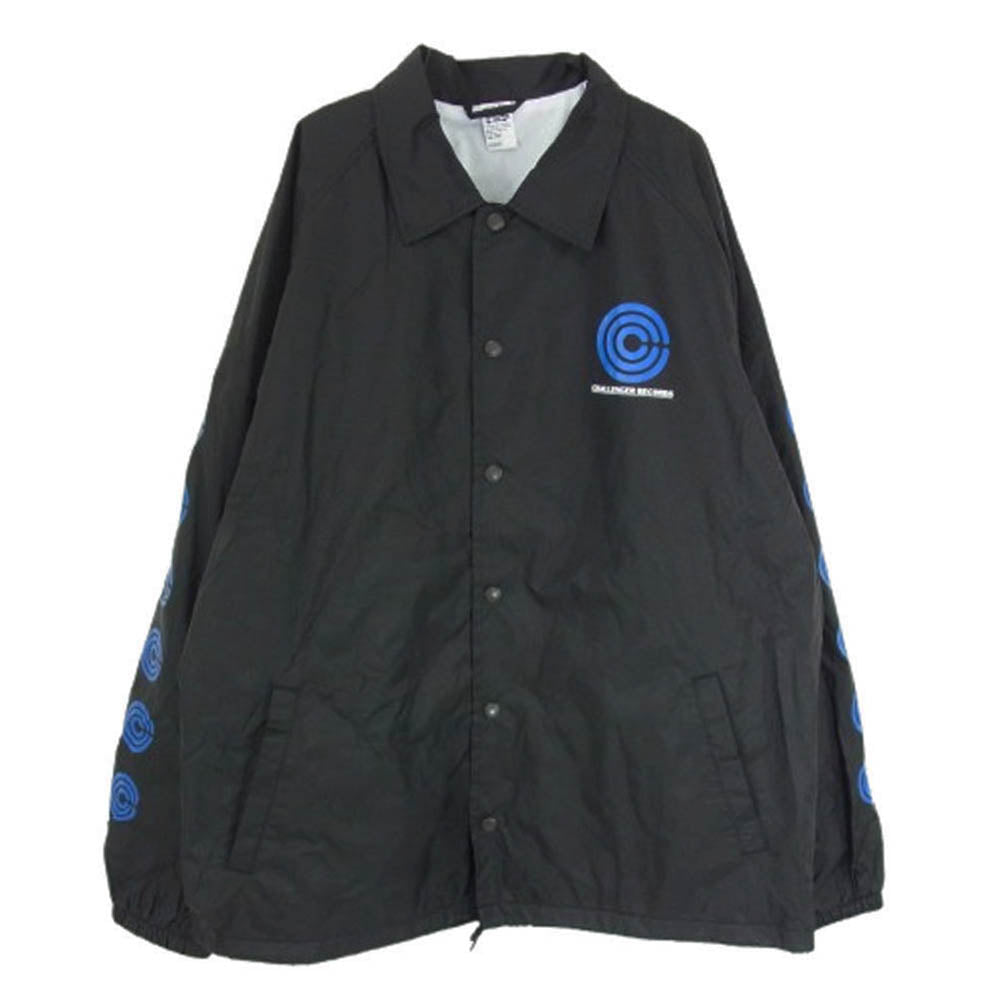 CHALLENGER チャレンジャー RECORDS COACH JACKET コーチ ジャケット ブラック系 XL【中古】