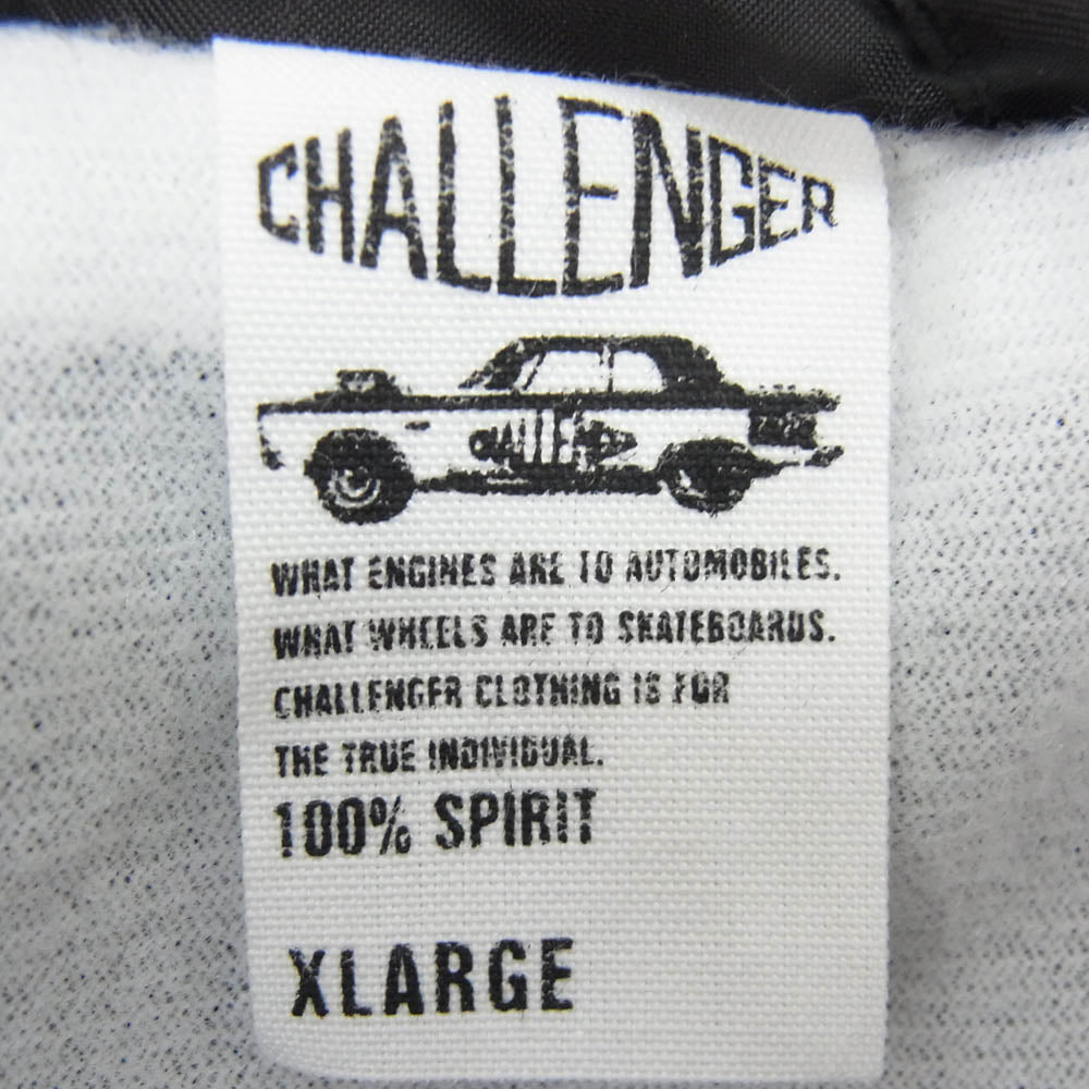 CHALLENGER チャレンジャー RECORDS COACH JACKET コーチ ジャケット ブラック系 XL【中古】