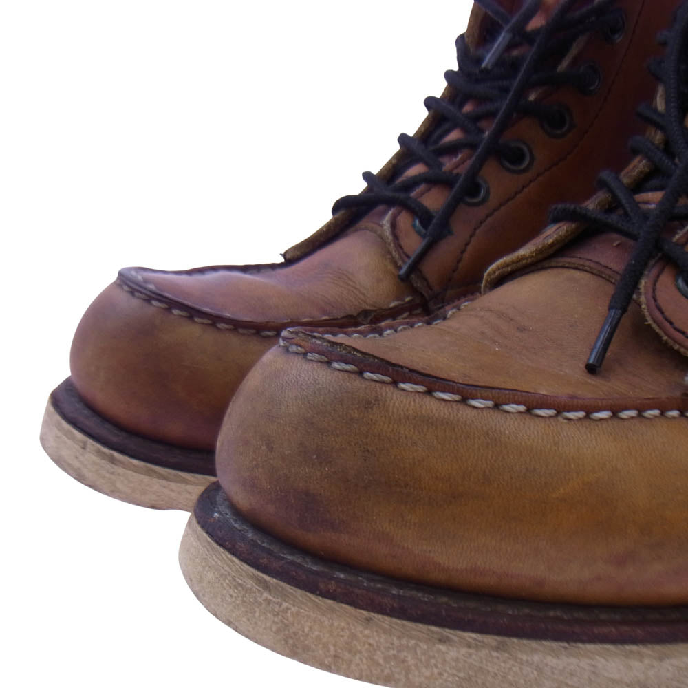RED WING レッドウィング 875 犬刻印 6CLASSIC MOC 6インチ クラシック モック ブーツ ブラウン系 8【中古】