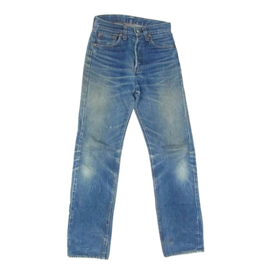 Levi's リーバイス vintage ヴィンテージ 501 66後期 ボタン裏 6 バレンシア工場 スモールe デニム パンツ インディゴブルー系 表記無し【中古】