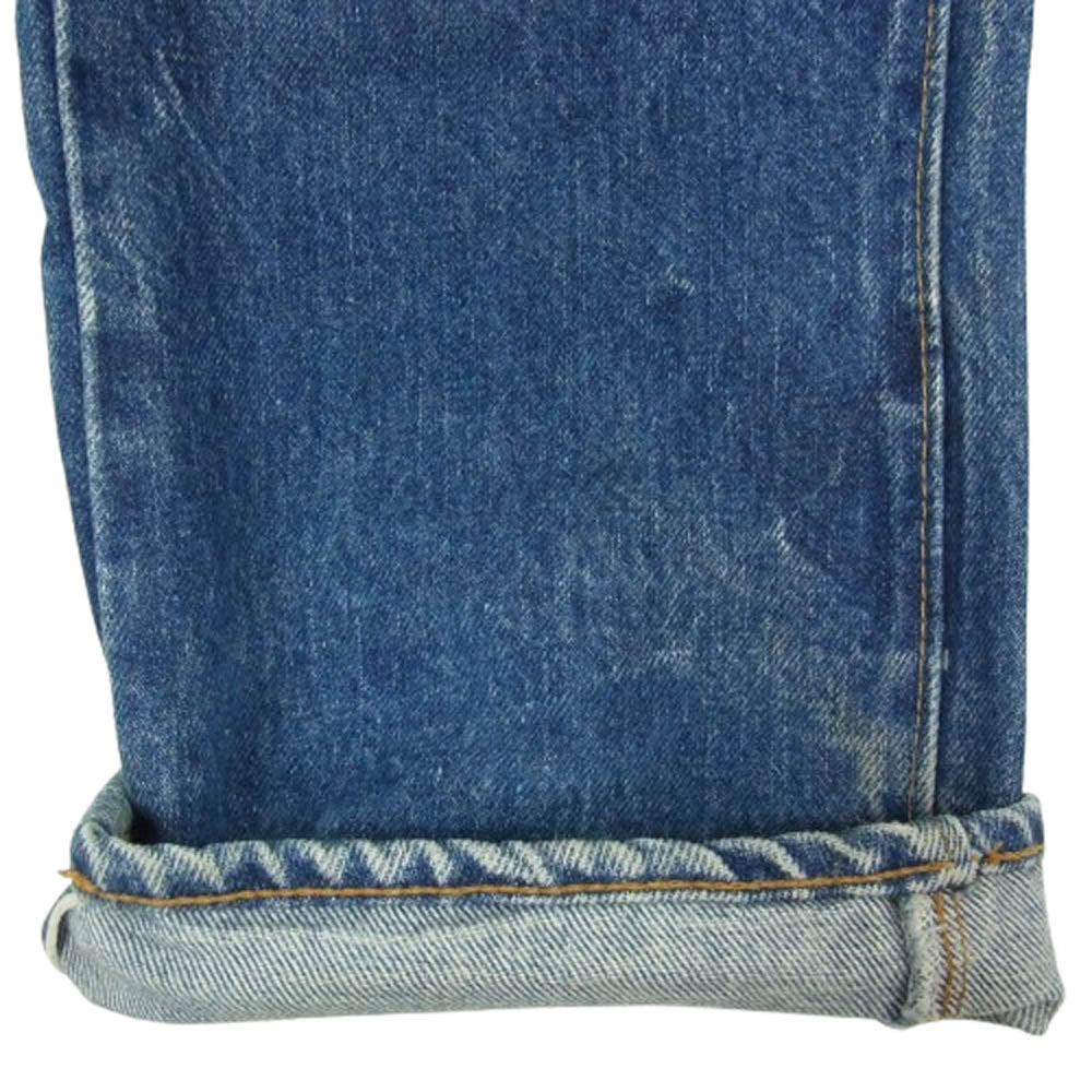 Levi's リーバイス vintage ヴィンテージ 501 66後期 ボタン裏 6 バレンシア工場 スモールe デニム パンツ インディゴブルー系 表記無し【中古】