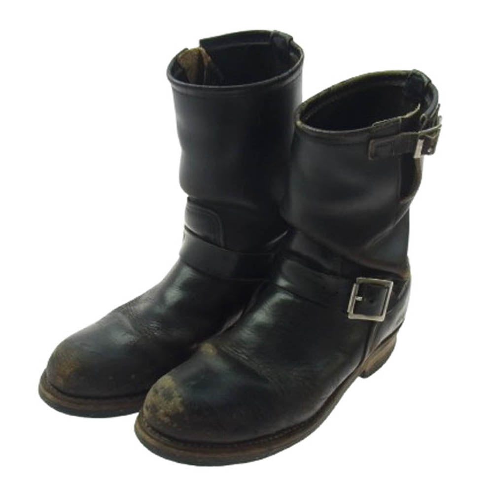 RED WING レッドウィング 2268 Vintage ヴィンテージ 90s pt91 ENGINEER BOOTS エンジニア ブーツ ブラック系 8D【中古】