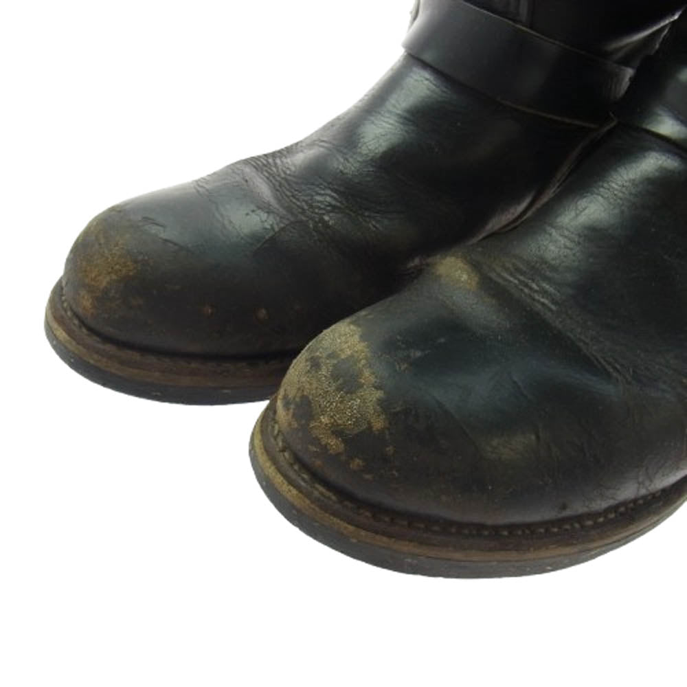 RED WING レッドウィング 2268 Vintage ヴィンテージ 90s pt91 ENGINEER BOOTS エンジニア ブーツ ブラック系 8D【中古】
