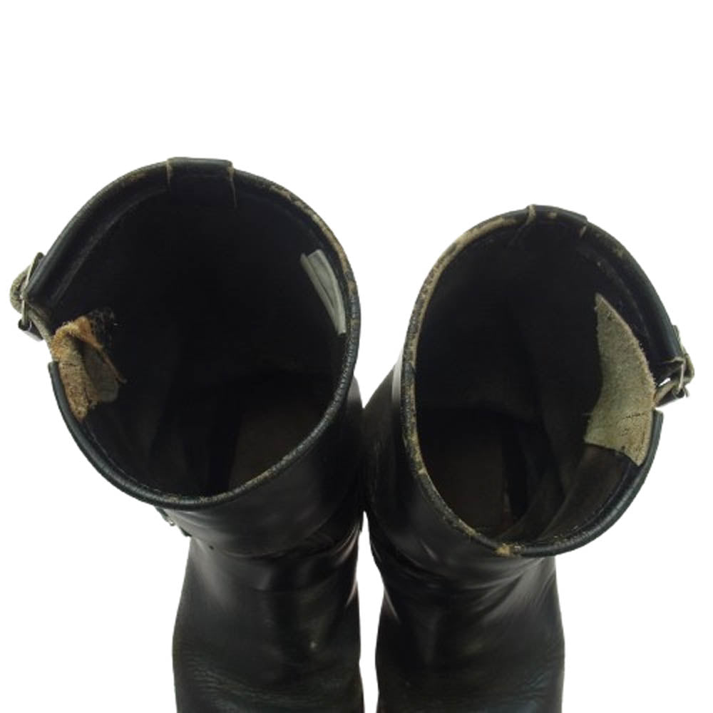 RED WING レッドウィング 2268 Vintage ヴィンテージ 90s pt91 ENGINEER BOOTS エンジニア ブーツ ブラック系 8D【中古】