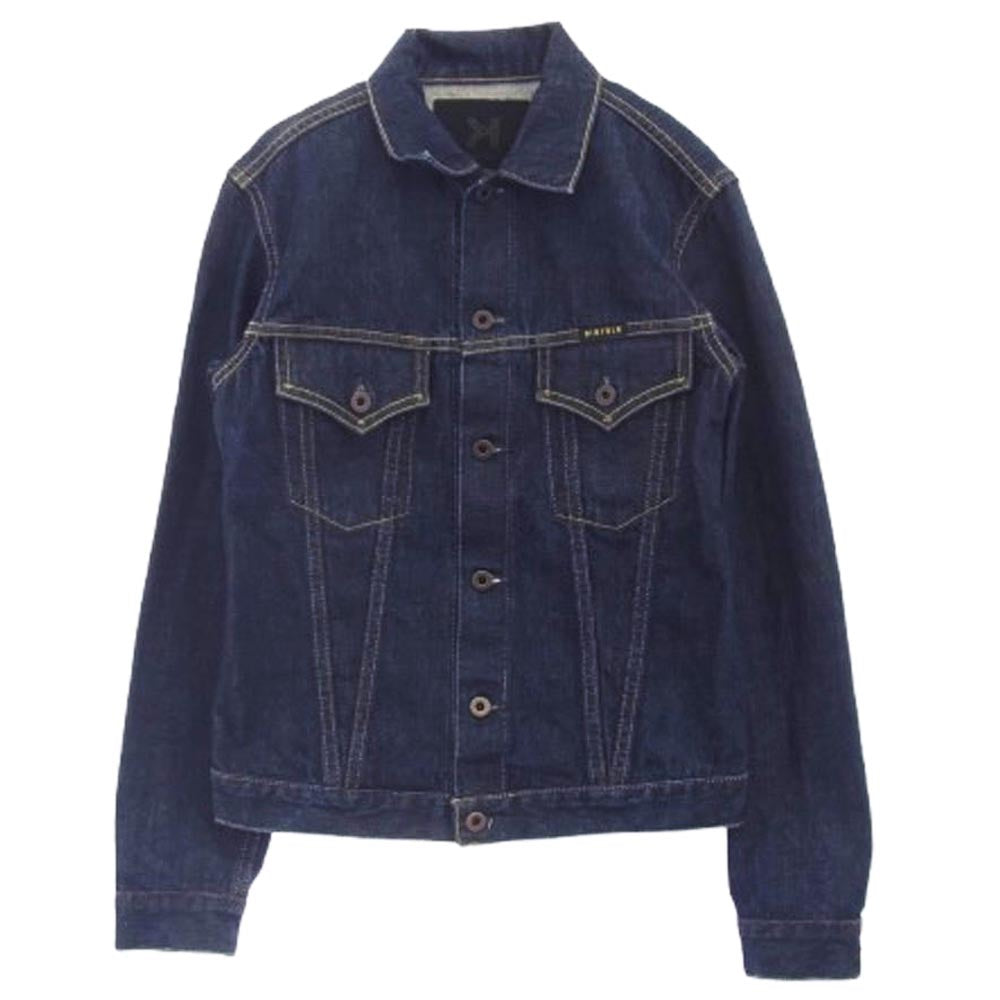 キンフォーク デニムジャケット インディゴブルー系 M【中古】