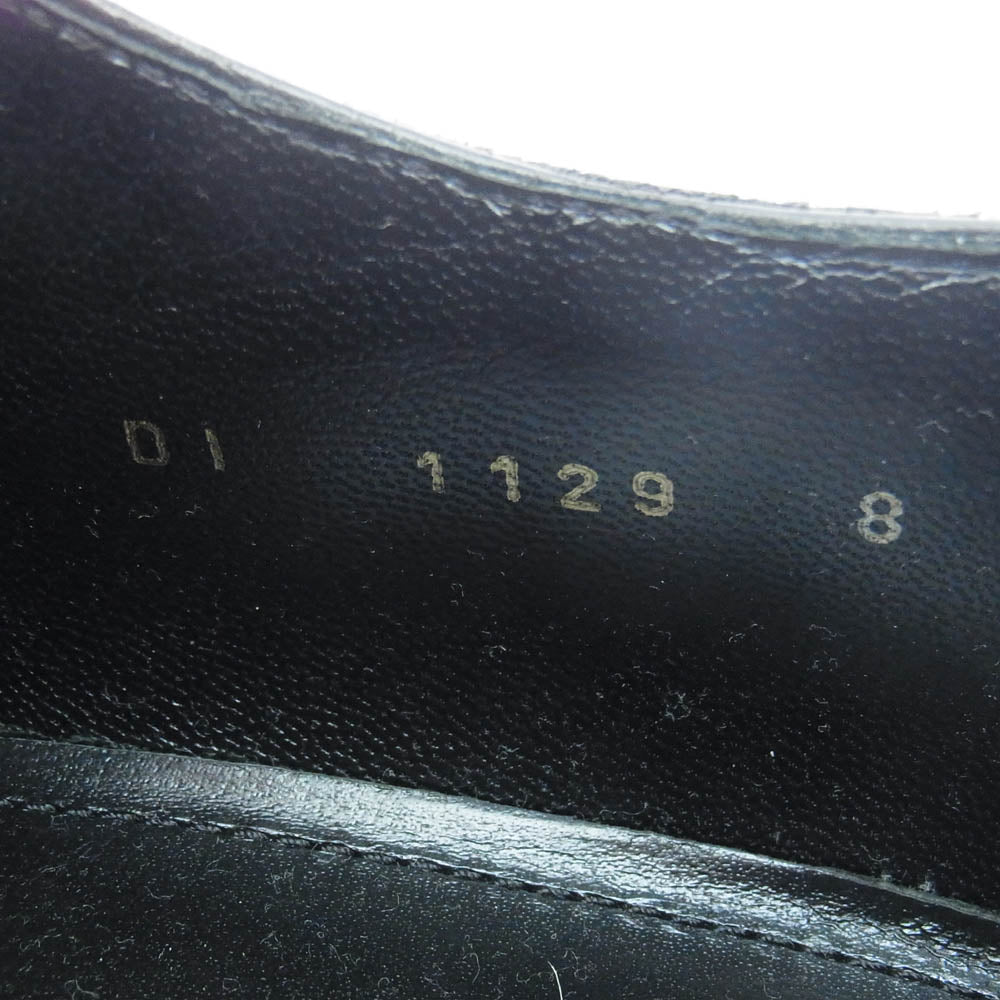 LOUIS VUITTON ルイ・ヴィトン ST0168 オースマン ラインダービー ビジネス シューズ ブラック系 8【中古】